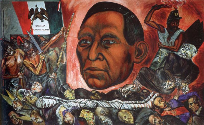 the reform and the fall of the empire, Jose Clemente Orozco